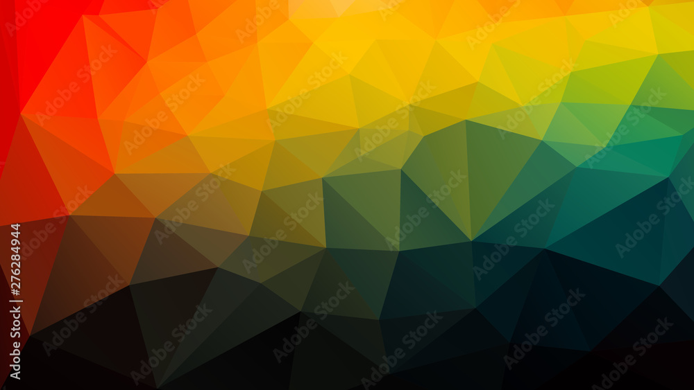 Obraz premium dark geometric background color mosaic triangles texture