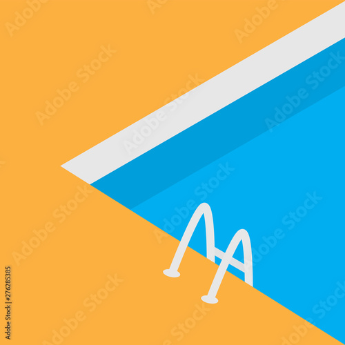 swimming pool icon- vector illustration