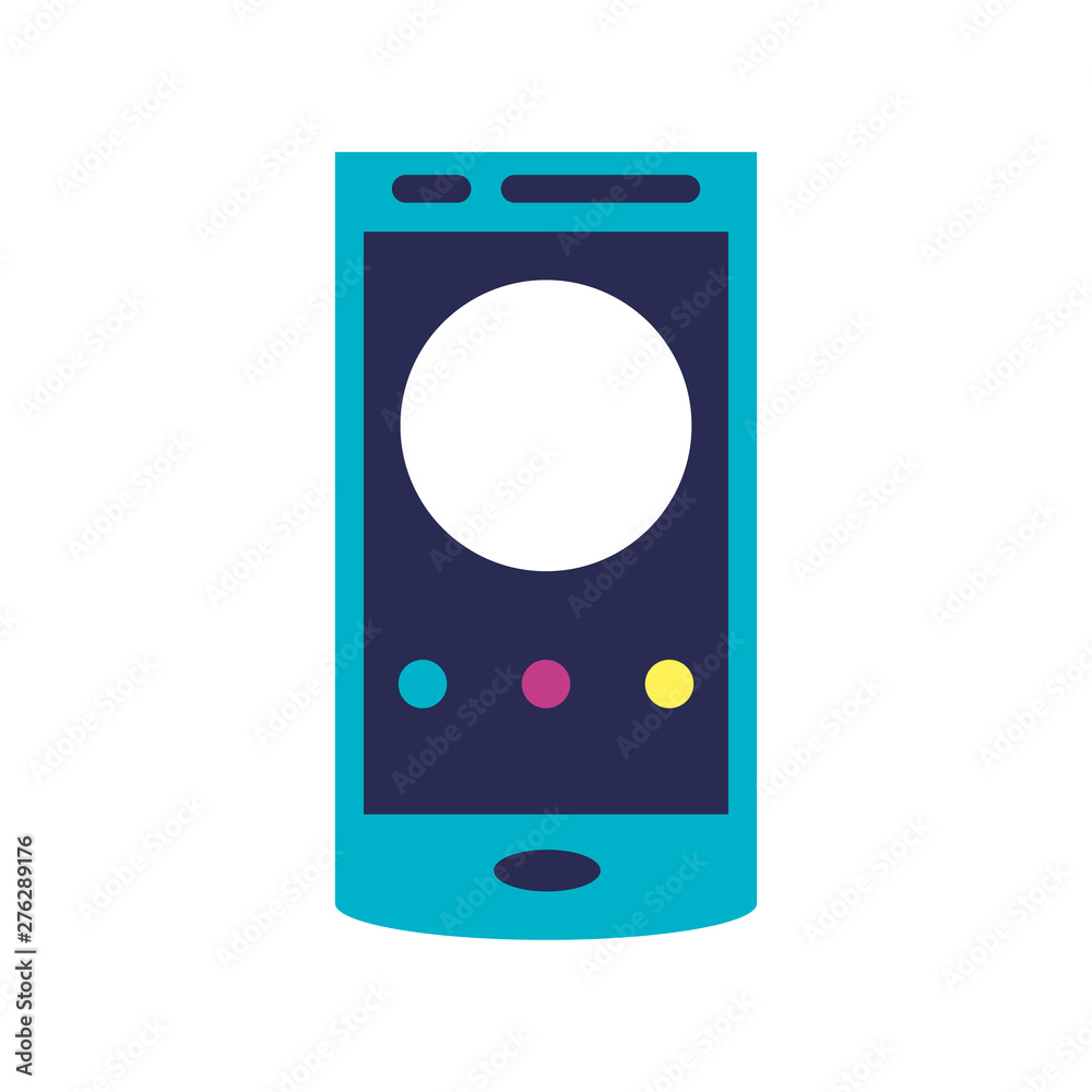 smartphone mobile device isolated icon smartphone mobile device isolated icon