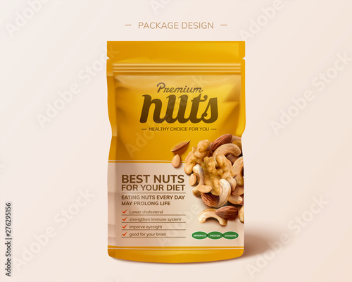Integrated nuts package