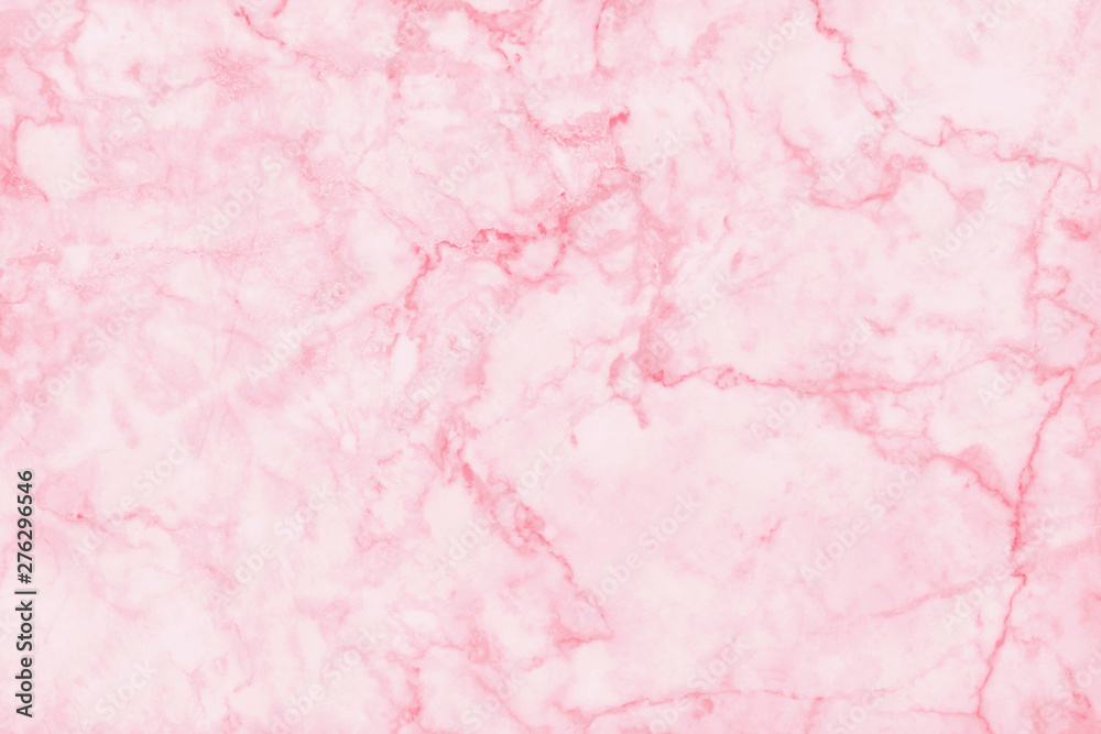 Pink marble texture background with high resolution for interior decoration. Tile stone floor in natural pattern.