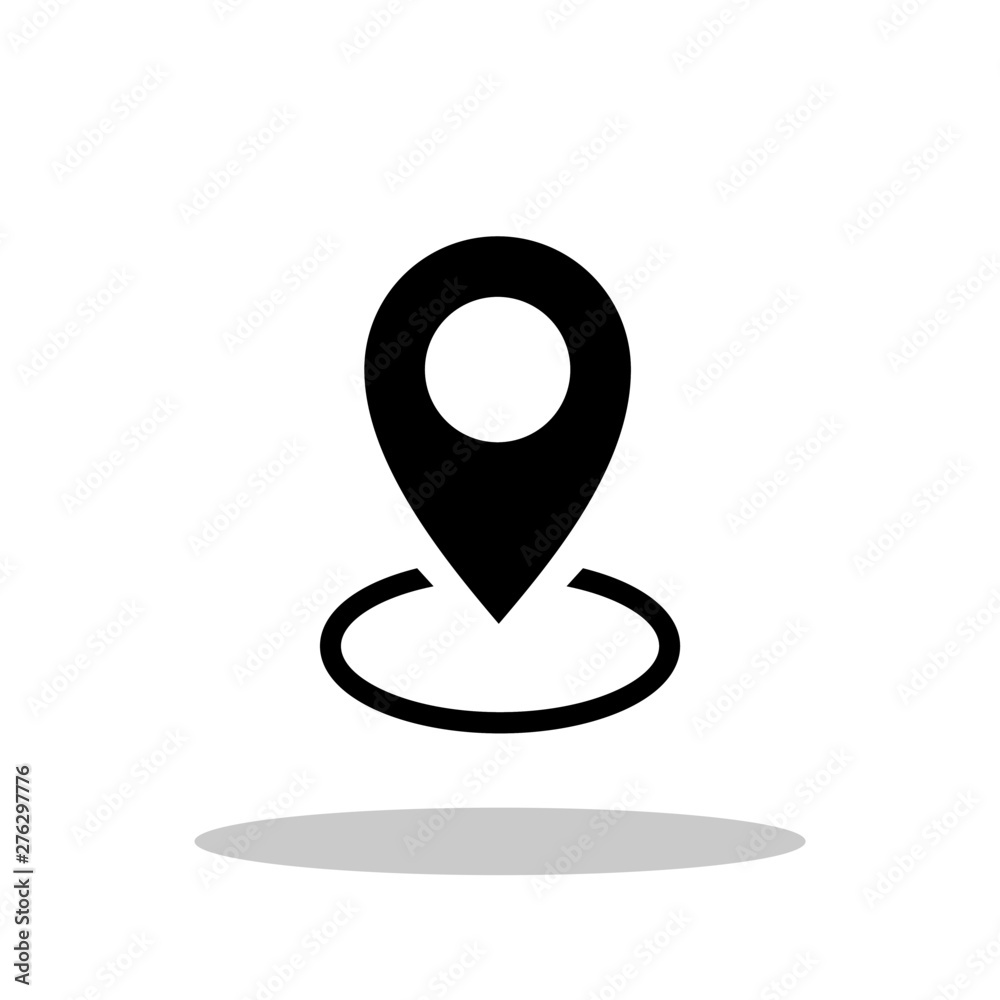 Location icon in flat style. Location symbol for your web site design, logo, app, UI Vector EPS 10. Location icon in flat style. Location symbol for your web site design, logo, app, UI Vector EPS 10.