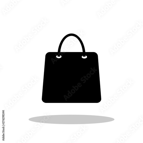 Shopping icon in flat style. Shopping symbol for your web site design, logo, app, UI Vector EPS 10.