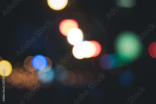 Colorful Festive Bokeh Blurred Background, nights lights