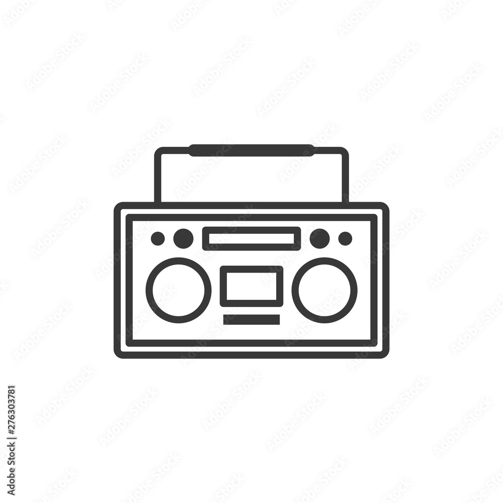 Media Music and Radio Player icon symbol template black color editable. simple logo vector illustration for graphic and web design. Media Music and Radio Player icon symbol template black color editable. simple logo vector illustration for graphic and web design.