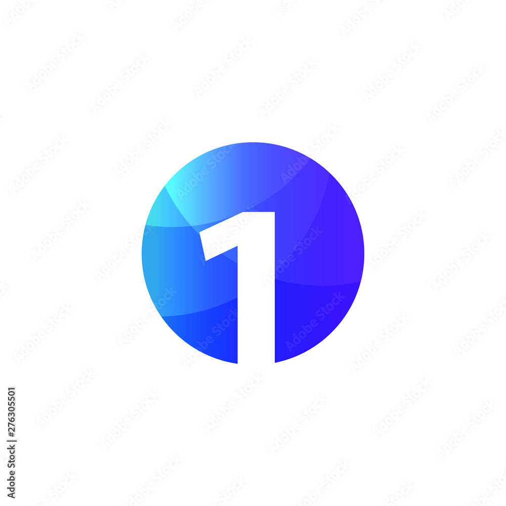 Number 1 First Circle Logo Business Company Number 1 First Circle Logo Business Company