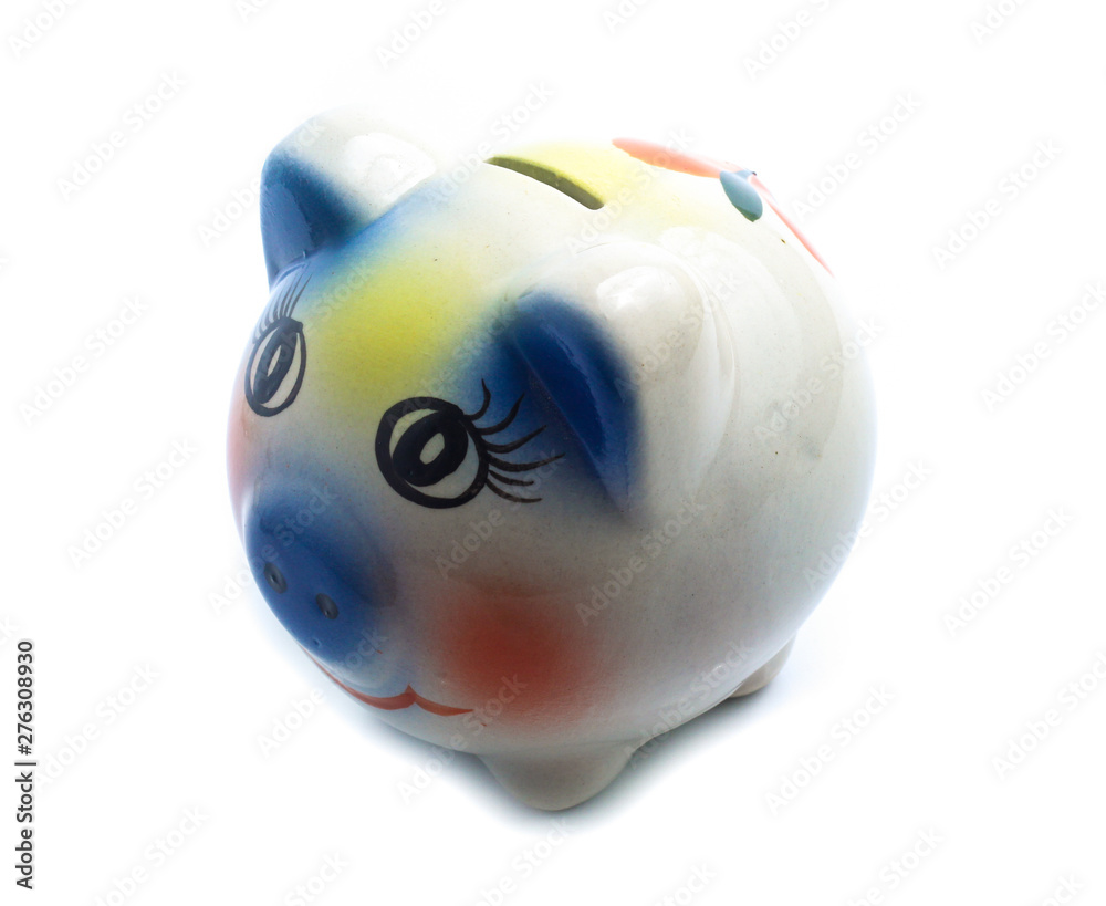 piggy bank isolated on a white background piggy bank isolated on a white background