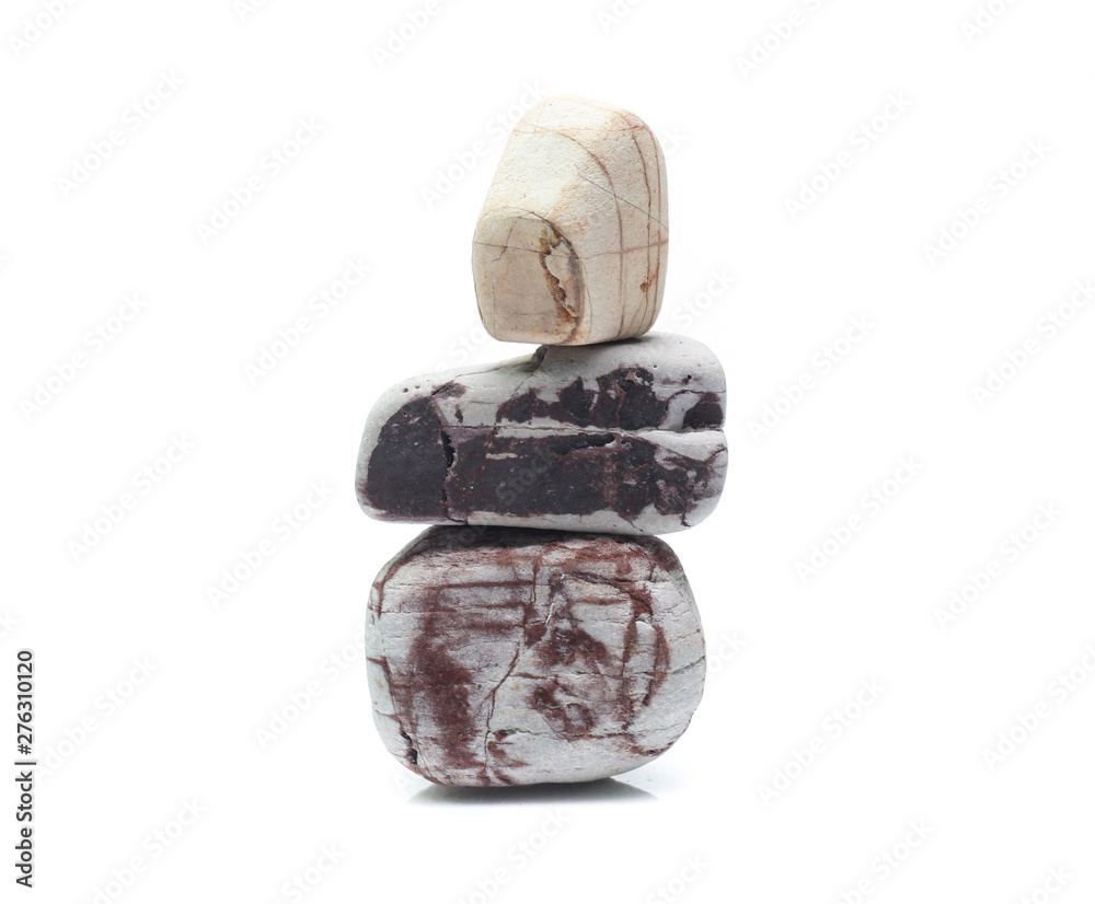 stones isolated on white background stones isolated on white background