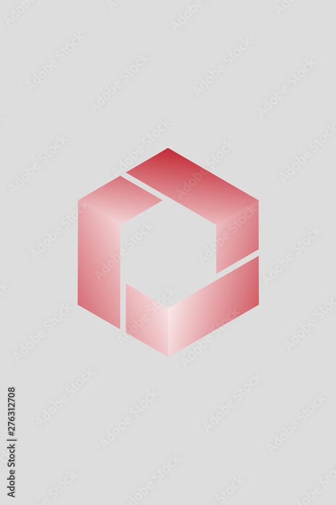 Hexagon Icon in Red. Prefect simple Hexagon Logo in High Resolution. Hexagon Icon in Red. Prefect simple Hexagon Logo in High Resolution.