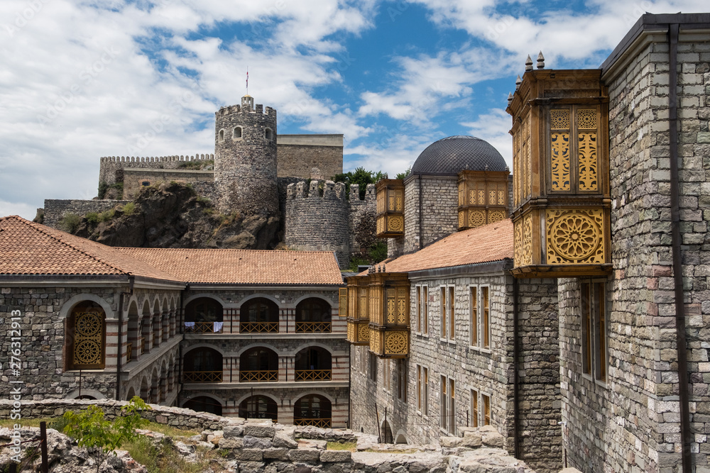 Famous touristic place - Rabati medieval castle complex in Akhaltsikhe, Georgia.