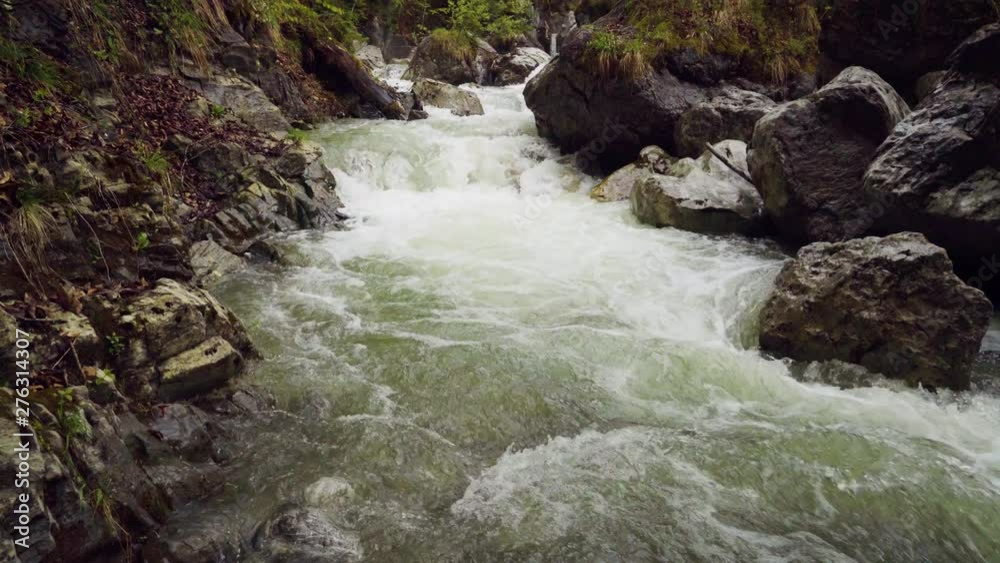 Amazing white water creek, Austrian alps. Calming and serene scenery Amazing white water creek, Austrian alps. Calming and serene scenery