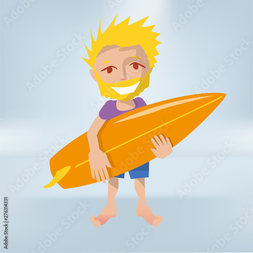 Arbeitsmaennchen_als_Surfer