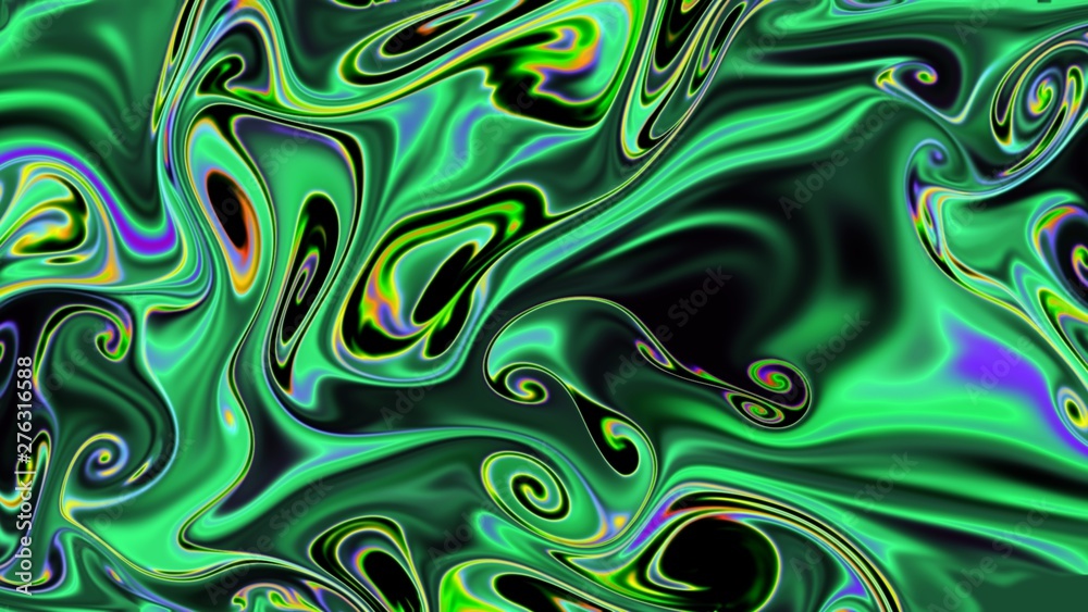 Obraz premium Magic space texture, pattern, looks like colorful smoke and fire