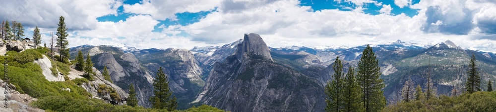Pano of Yosemite Valley from Glacier Point Pano of Yosemite Valley from Glacier Point