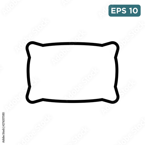 pillow icon vector