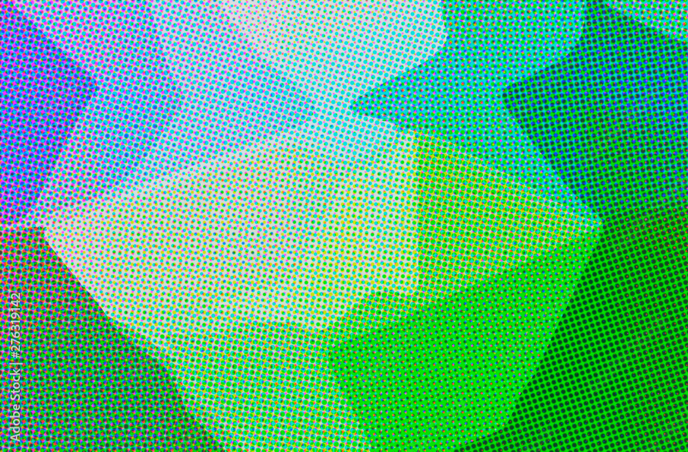 custom made wallpaper toronto digitalAbstract illustration of blue, green, purple Dots background
