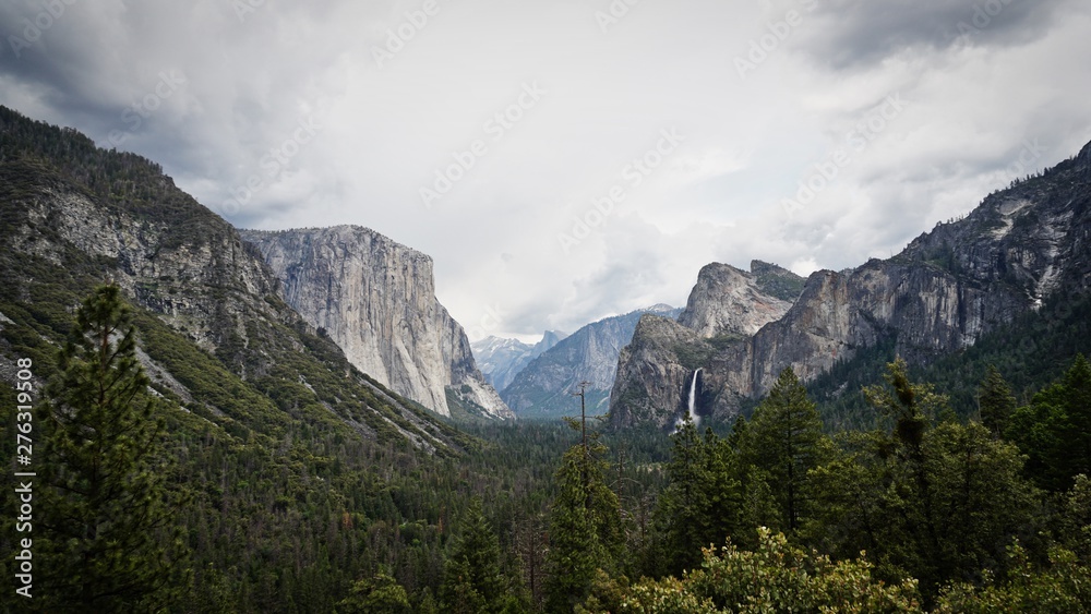 Obraz premium Half dome from Glacier Point