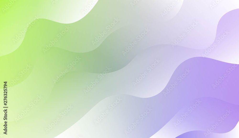 Fototapeta premium Modern Background With Dynamic Effect. For Futuristic Ad, Booklets. Vector Illustration with Color Gradient.