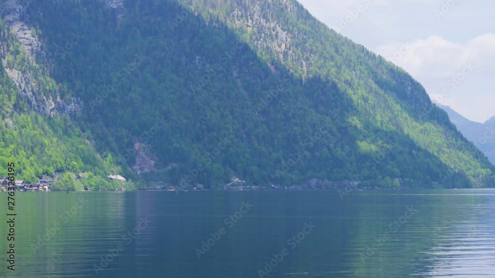 Beautiful little town of Halstatt - latest attraction for tourists. Beautiful little town of Halstatt - latest attraction for tourists.