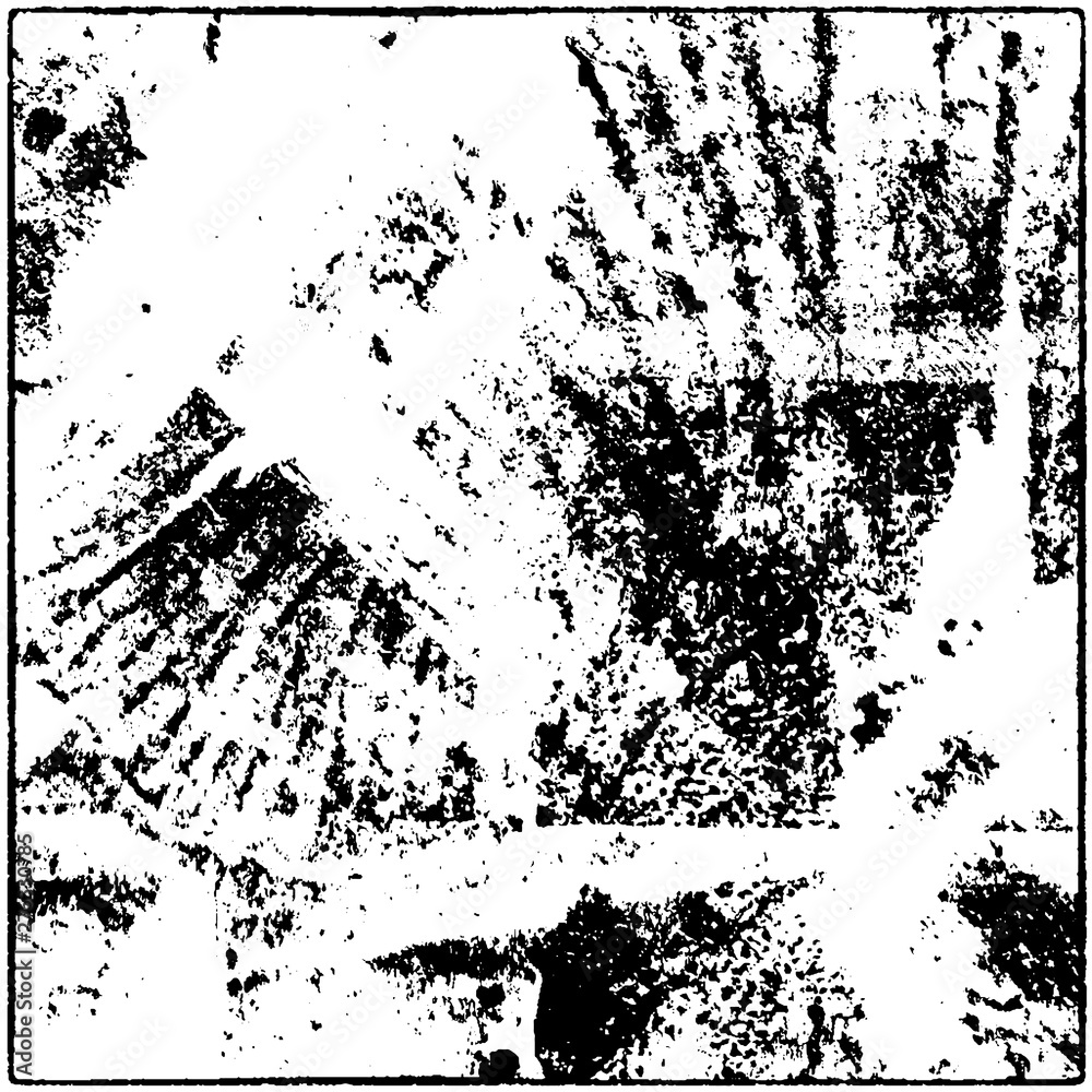 Obraz premium Monochrome vector grunge background. Black and white abstract.