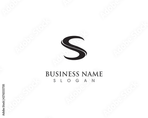 Business corporate letter S logo design vector