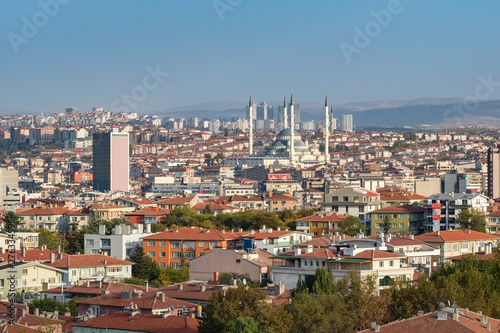 Ankara cityscape in Turkey
