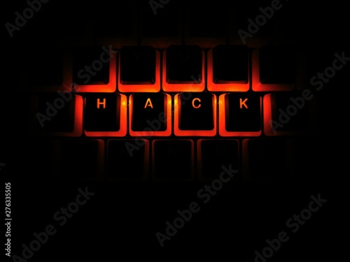 green illuminate hack written rgb gaming keyboard buttons photo