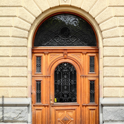Canvas Print Stockholm door