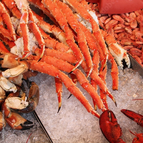 Seafood market photo