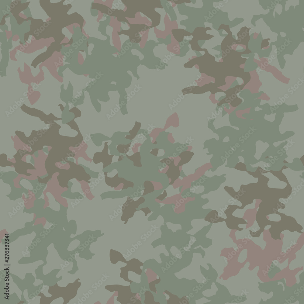 Fototapeta premium Forest camouflage of various shades of green and brown colors