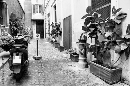 Photography Rome motorbike