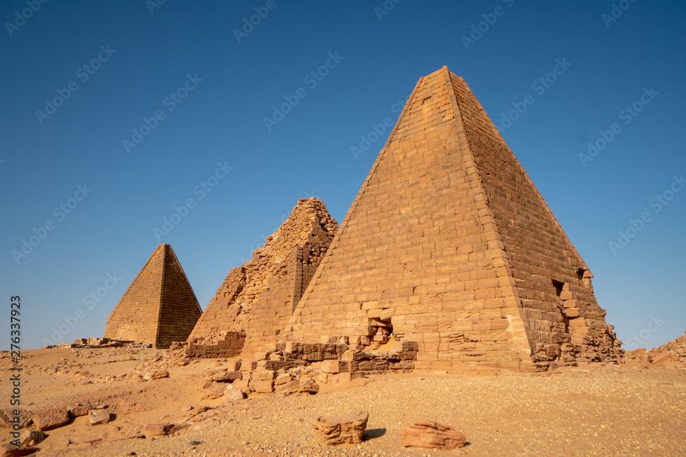 Nubian Pyramids in the Sudan (Jebel Berkal) Nubian Pyramids in the Sudan (Jebel Berkal)