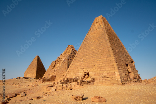 Nubian Pyramids in the Sudan  Jebel Berkal 