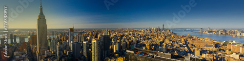 Photography Aerial panorama New York City