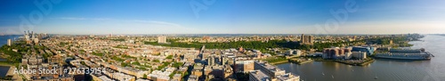 Aerial panorama New Jersey USA