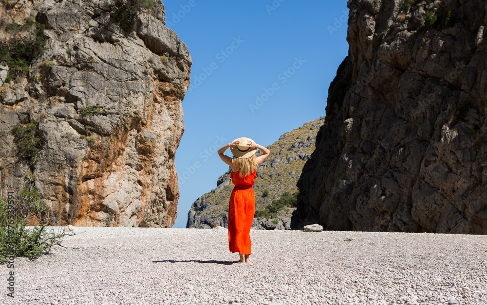 Europe travel vacation fun summer woman dancing in freedom. Carefree girl tourist in European destination wearing red fashion dress. Vacation concept. Europe travel vacation fun summer woman dancing in freedom. Carefree girl tourist in European destination wearing red fashion dress. Vacation concept.