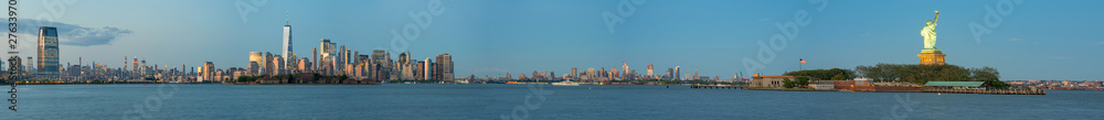 Panoramic photo of New York City