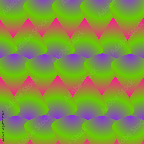 seamless pattern with triangles © Orakij