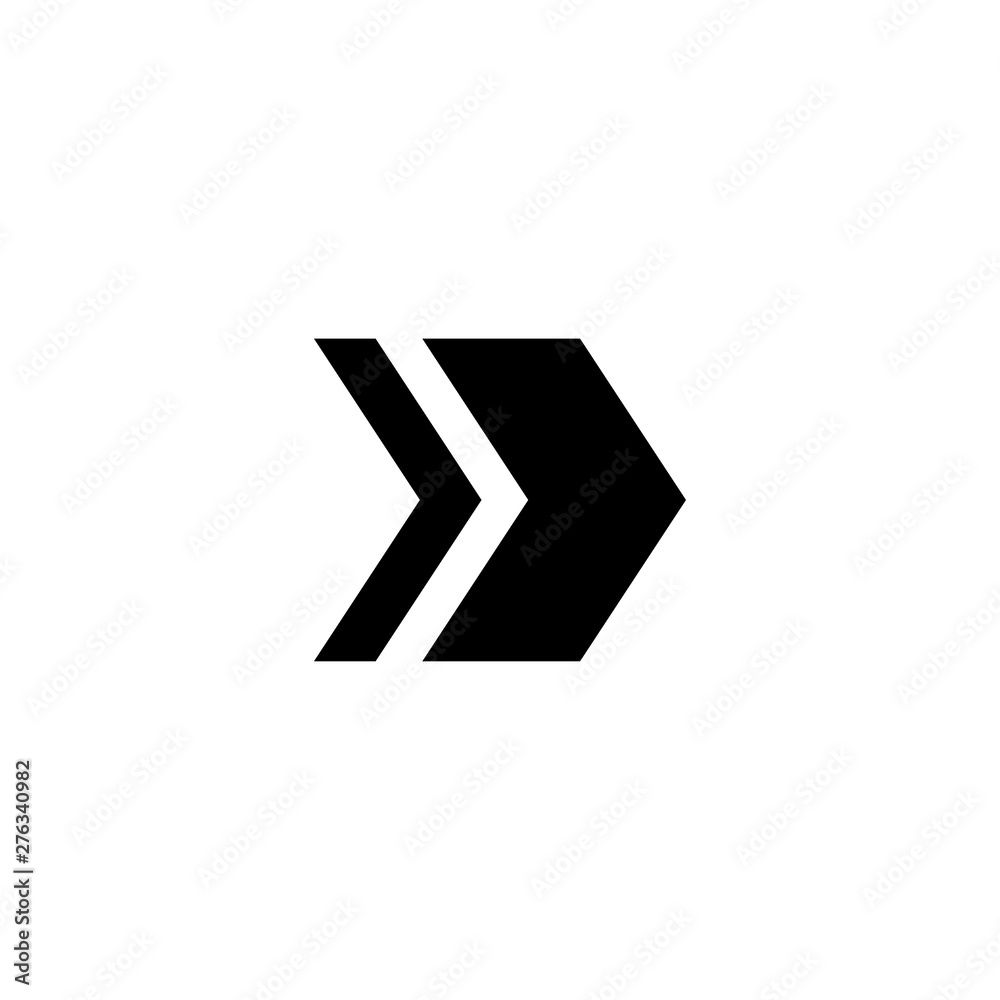 Arrow. Arrow black icon. Arrow vector icon. Cursor icon. Cursor in flat design. Cursor