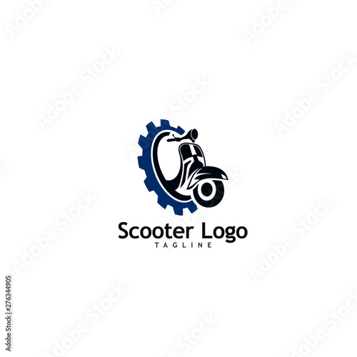 Scooter Logo Template