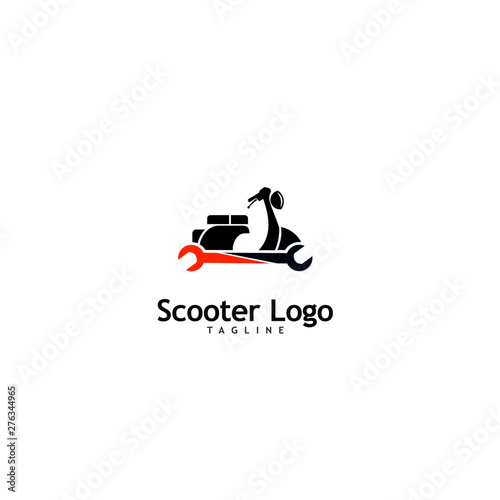Scooter Logo Template