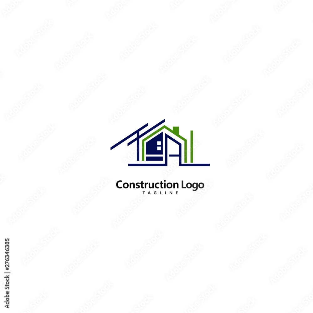 Construction Logo Design Template