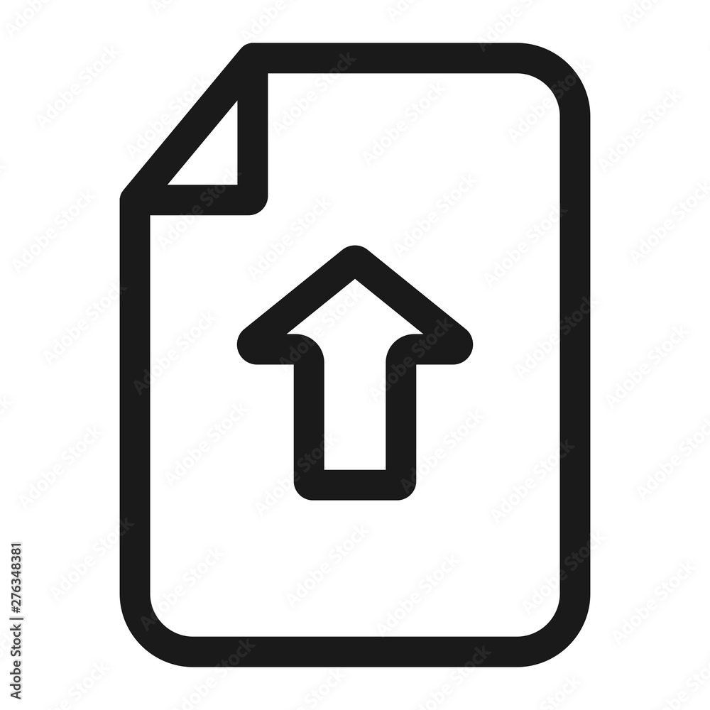 upload and share - minimal line web icon. simple vector illustration. concept for infographic, website or app. upload and share - minimal line web icon. simple vector illustration. concept for infographic, website or app.