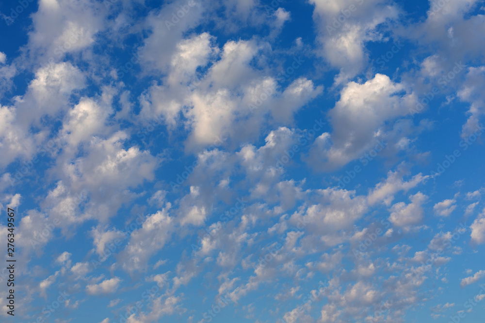 Blue sky full of clouds Blue sky full of clouds
