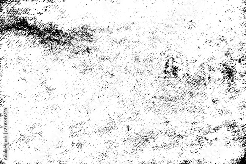 Black white grunge. Gloomy abstract monochrome background. Smudge. Worn texture.