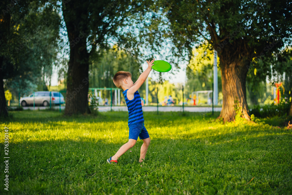 little boy on playground little boy on playground