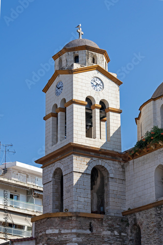 Church of Agios Nikolaos in old town of Kavala, Greece