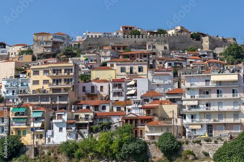 Panorama of old town of city of Kavala, Greece © Stoyan Haytov