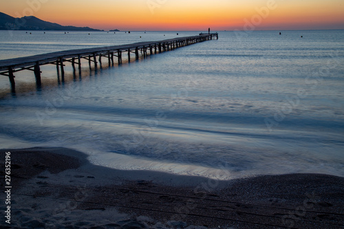 Sunrise at the beacht  Mallorca 1