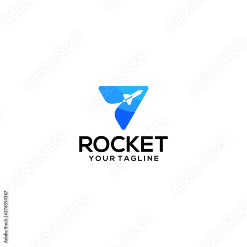 Rocket Logo Template